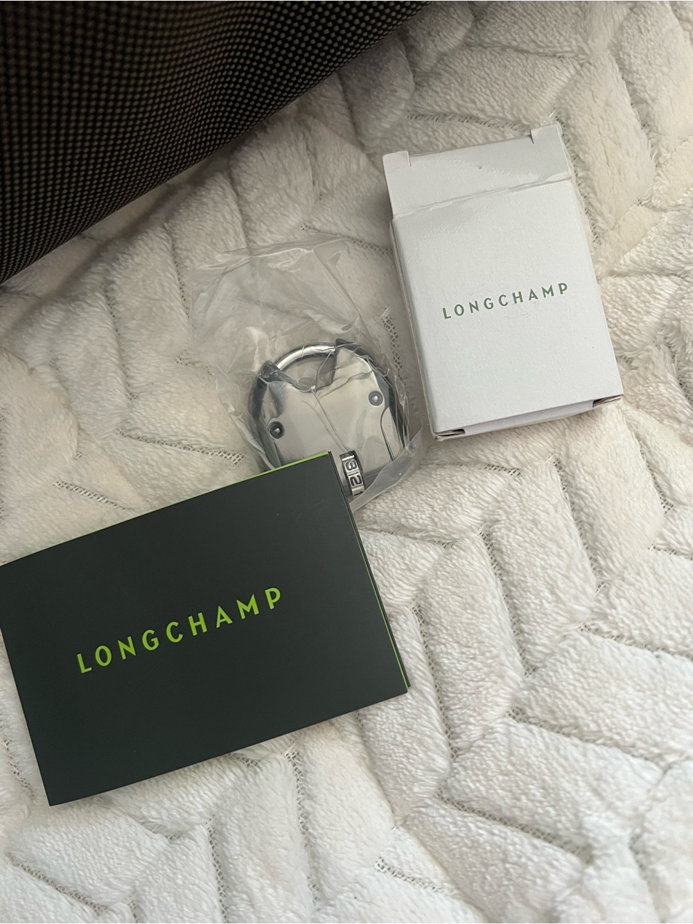 LONGCHAMP Boxford large weekender duffel bag tote military green - Picture 5 of 11
